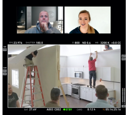 Livestream: Filming in progress